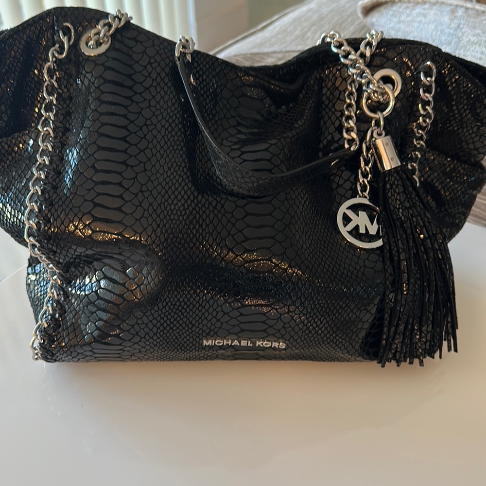 💜💜 MICHAEL KORS SNAKESKIN BAG 💜💜